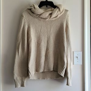 Braided Collar Sweater